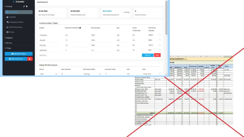 Why you should switch from spreadsheets to cloud based construction software