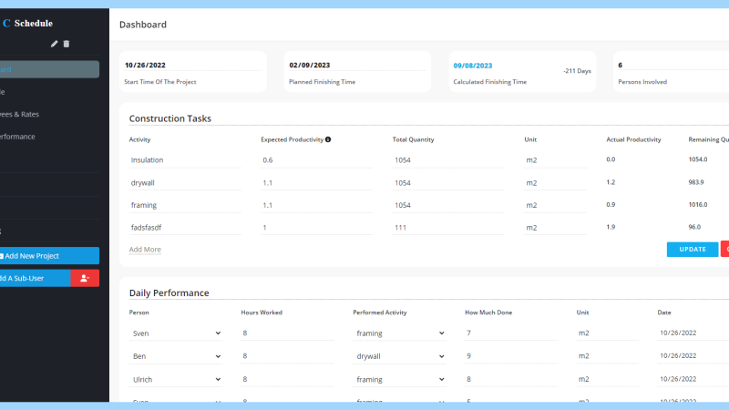 Software doesn’t disrupt construction work, it improves productivity